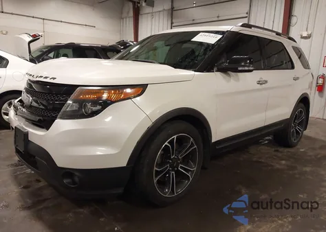 2013 Ford Explorer Sport из США, поврежденный, VIN 1FM5K8GT5DGC24601